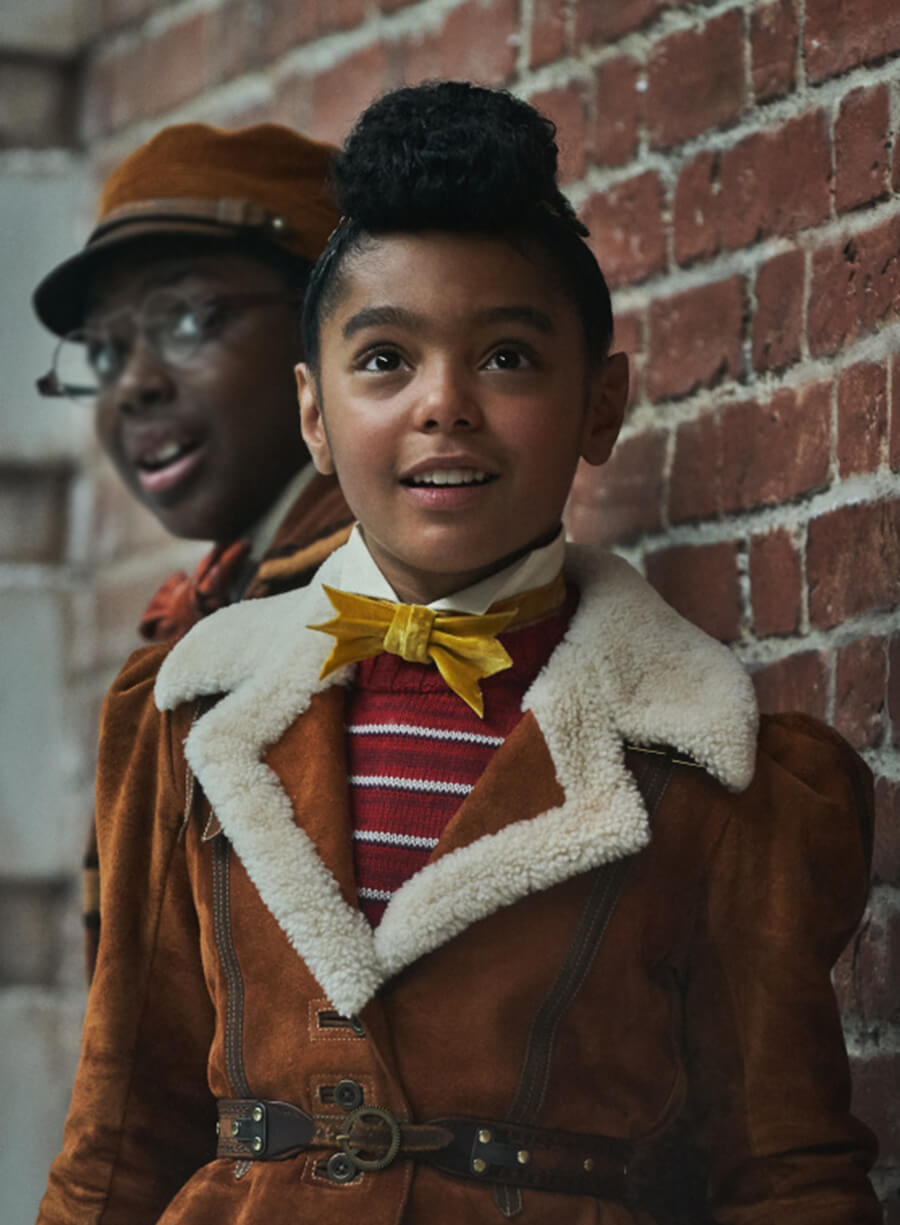 Madalen Mills Jingle Jangle: A Christmas Journey Suede Jacket