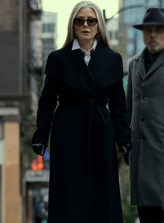 Madeline Usher The Fall of the House of Usher Black Wool Coat