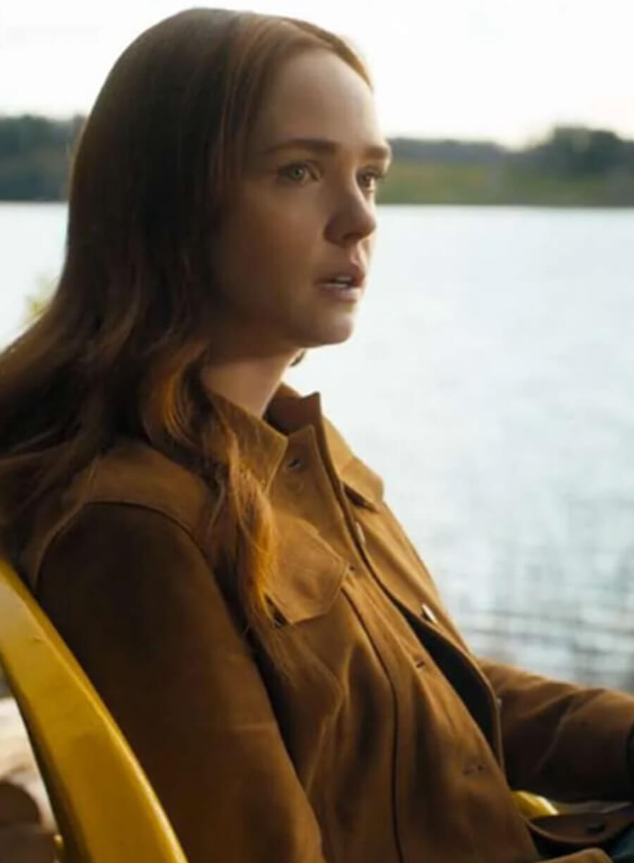 Maggie Sullivan Sullivan’s Crossing S02 Brown Leather Jacket