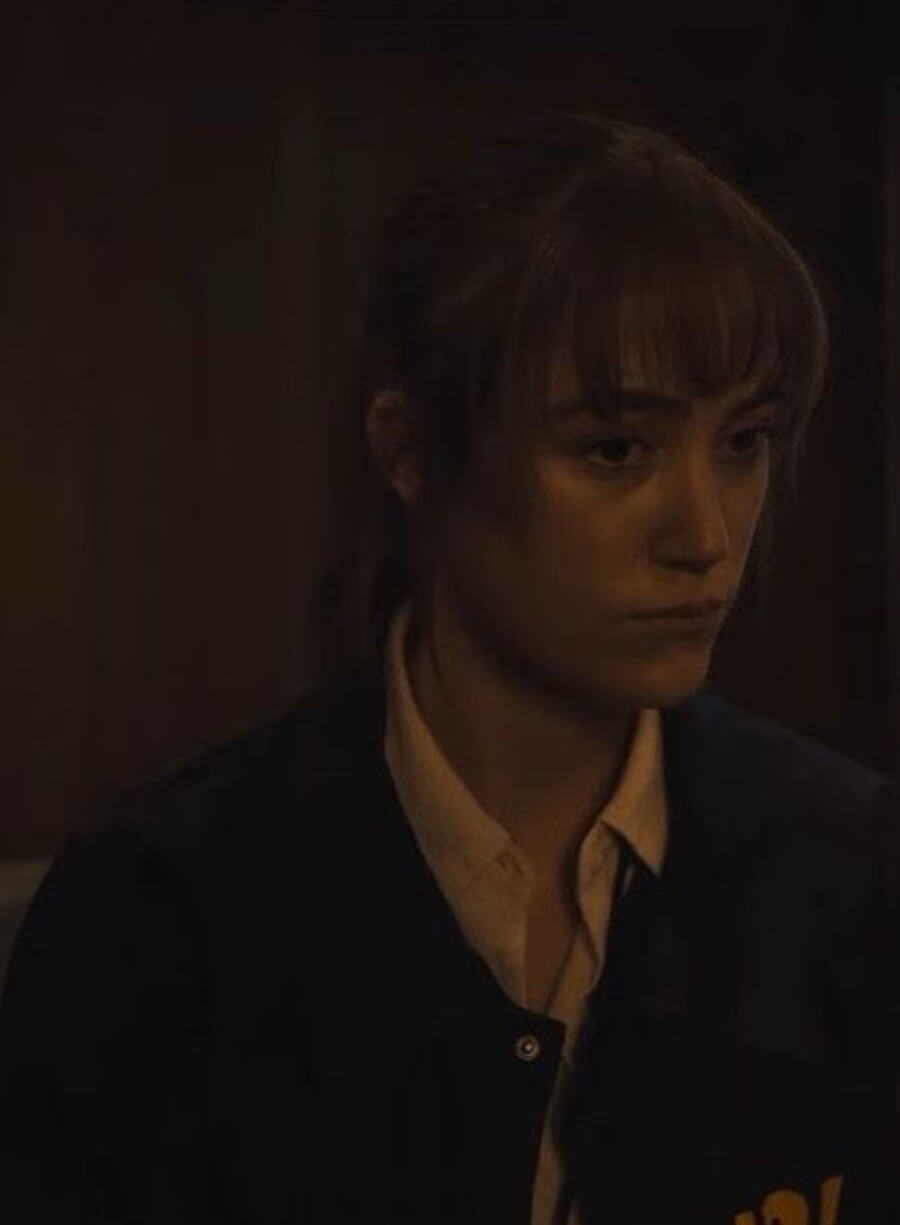 Maika Monroe Longlegs 2024 FBI Jacket