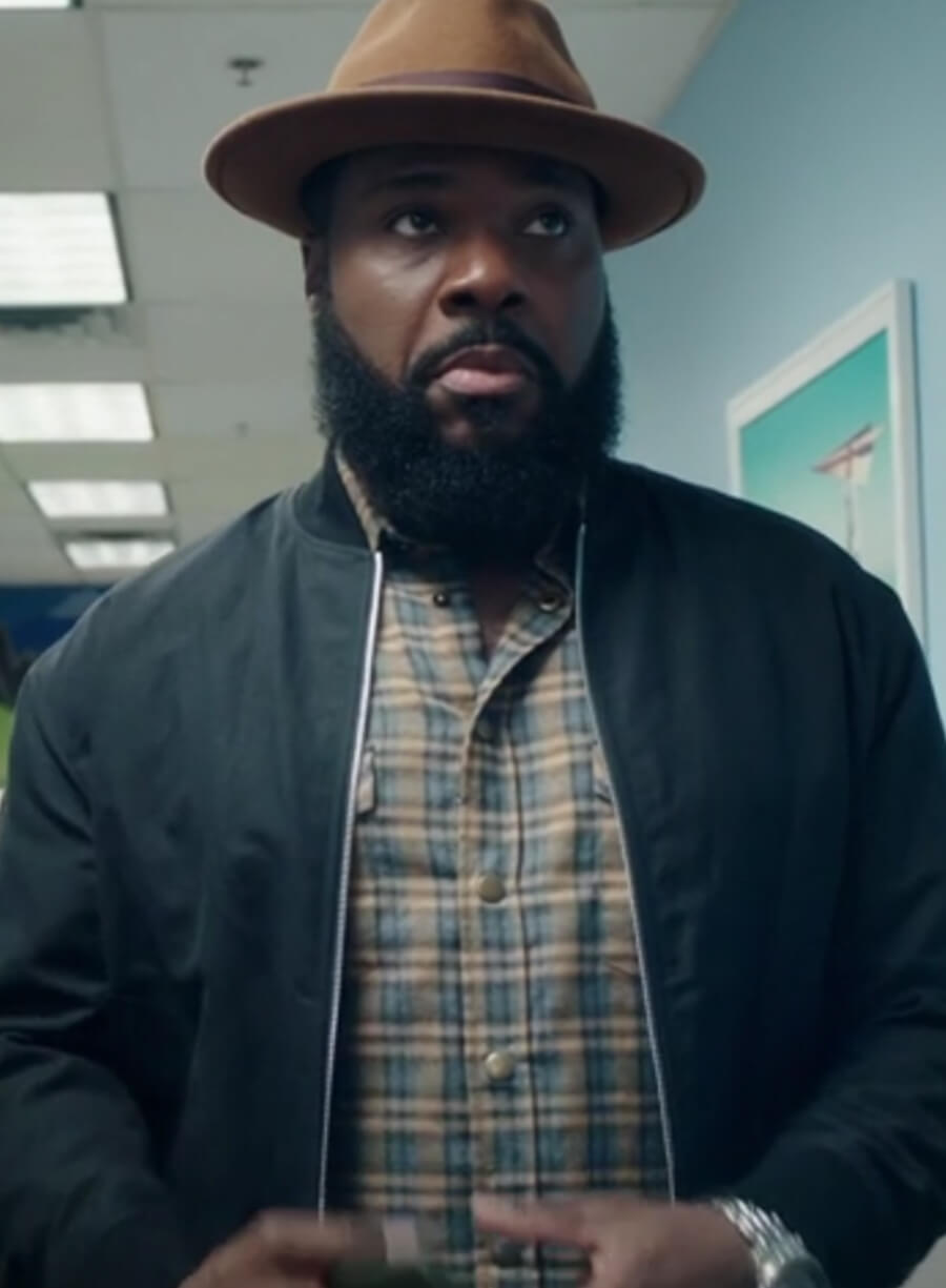 Malcolm-Jamal Warner The Resident Bomber Jacket