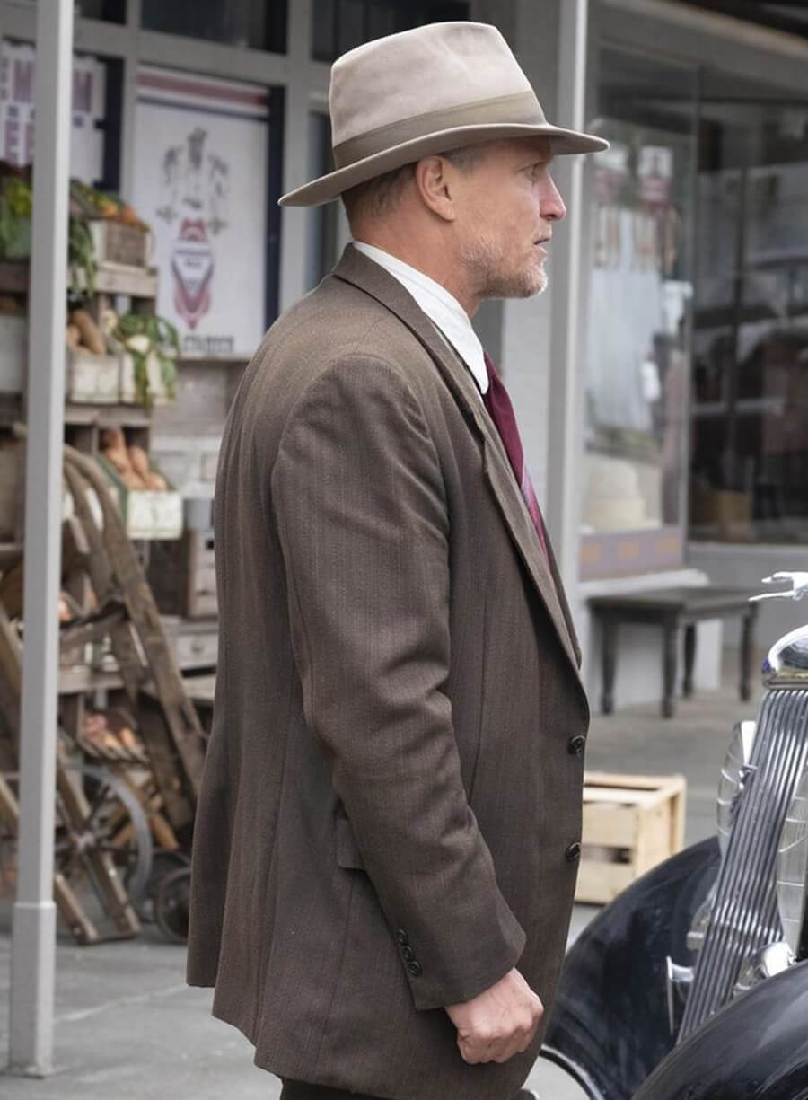 Maney Gault The Highwaymen Brown Blazer