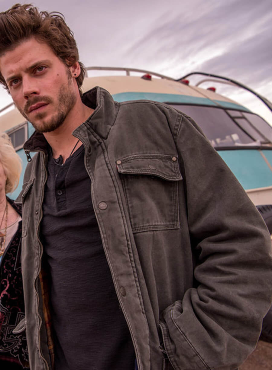 Manfred Bernardo Midnight Texas Black Denim Jacket