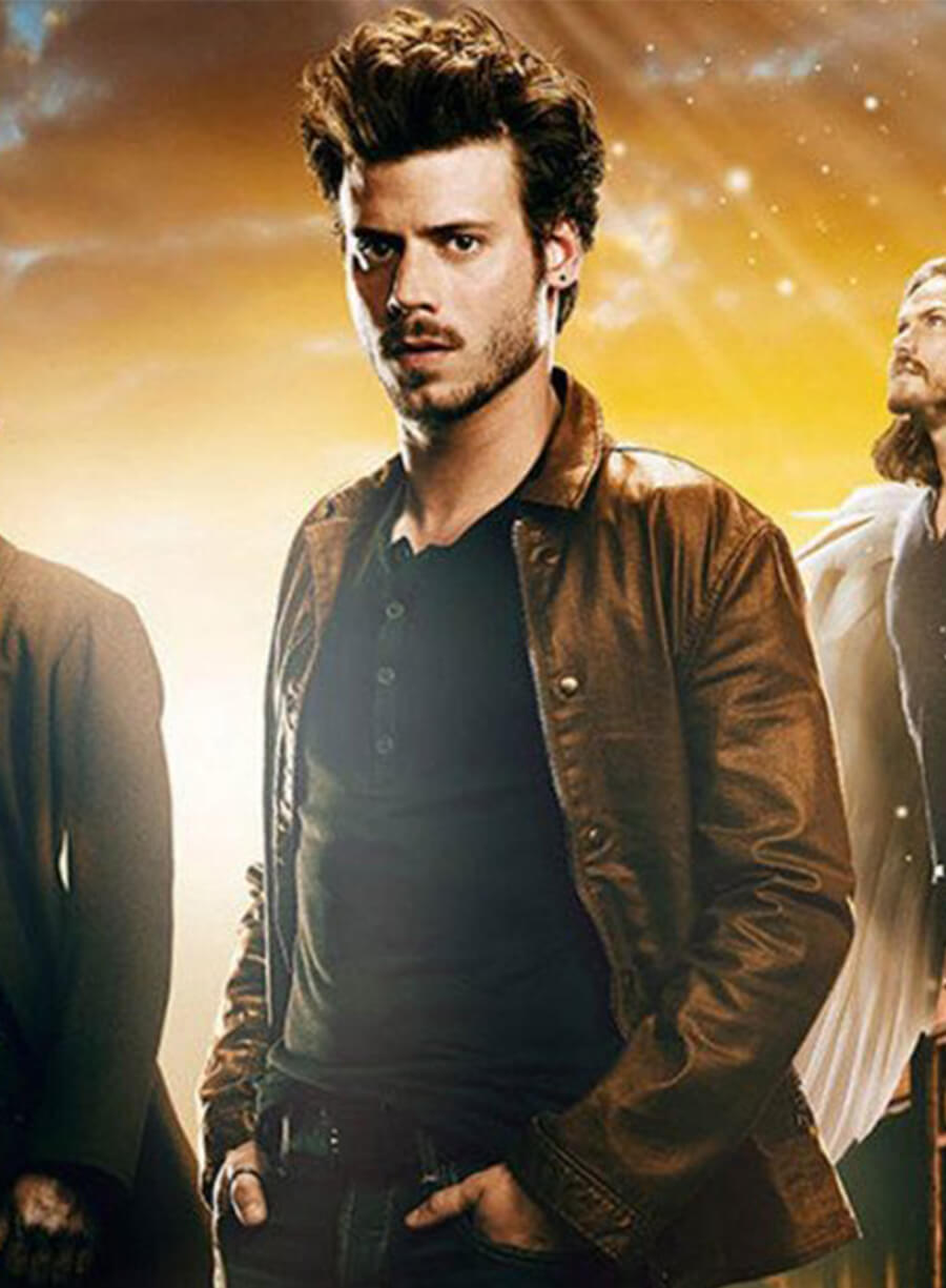 Manfred Bernardo Midnight Texas Brown Leather Jacket