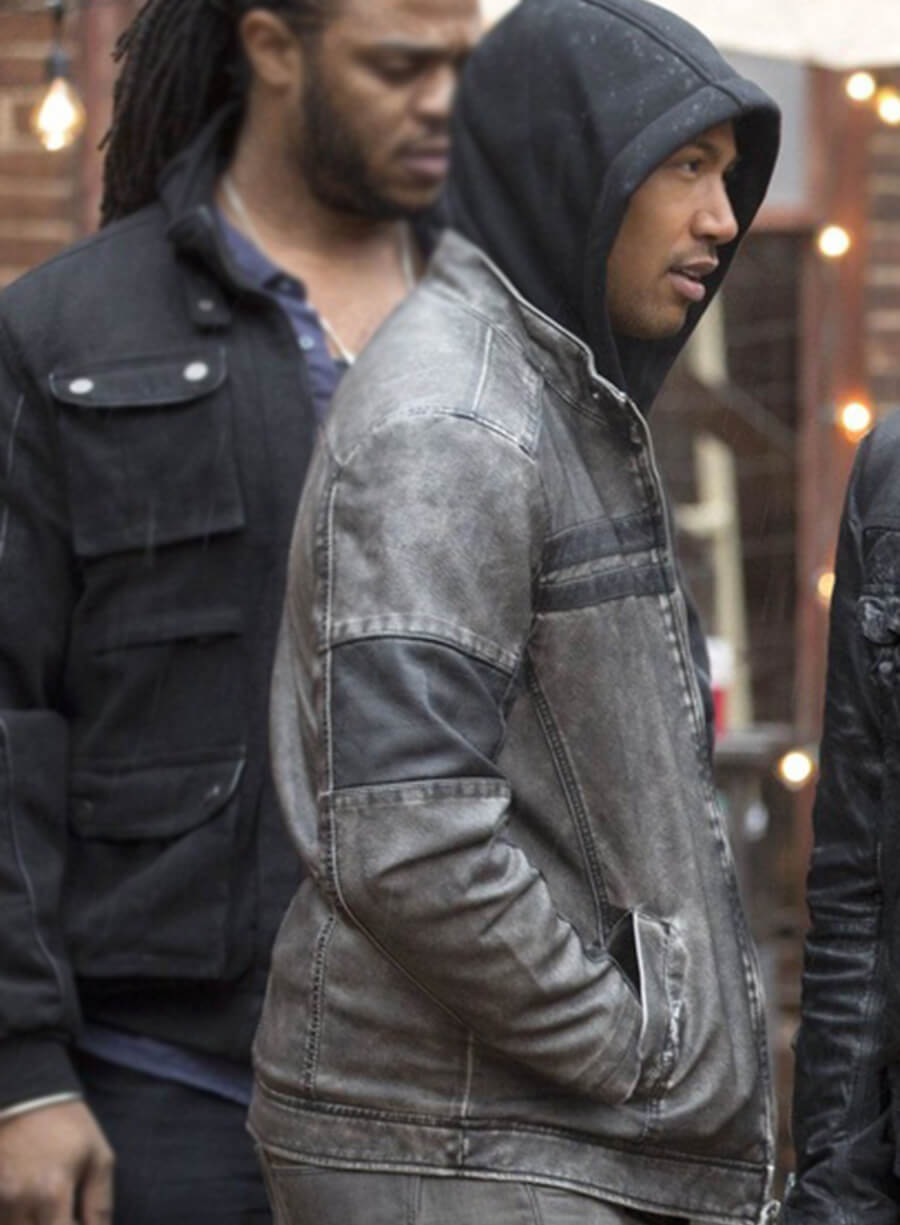 Marcel Gerard The Originals Grey Leather Jacket