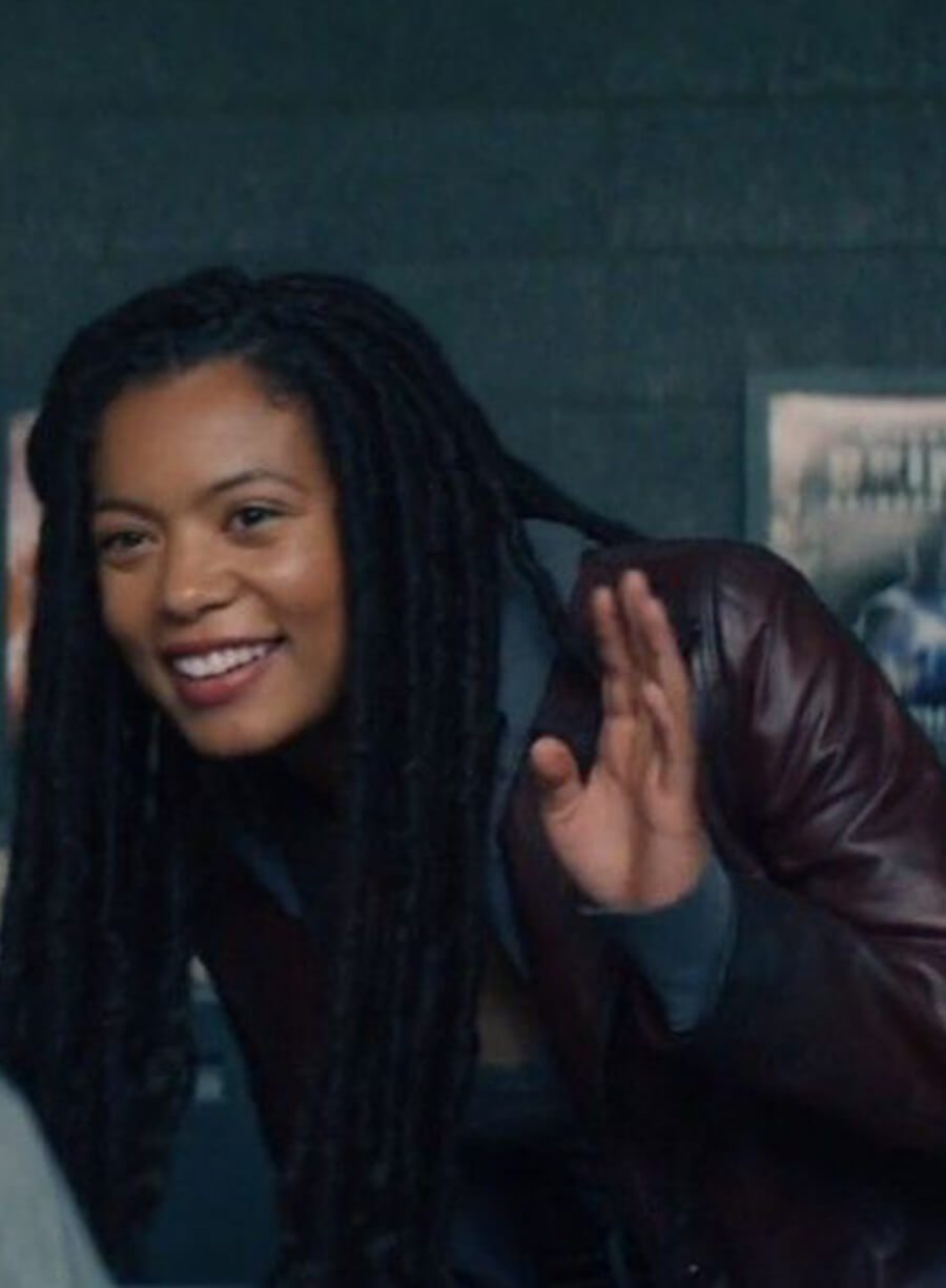 Marie Moreau Gen V Brown Leather Coat