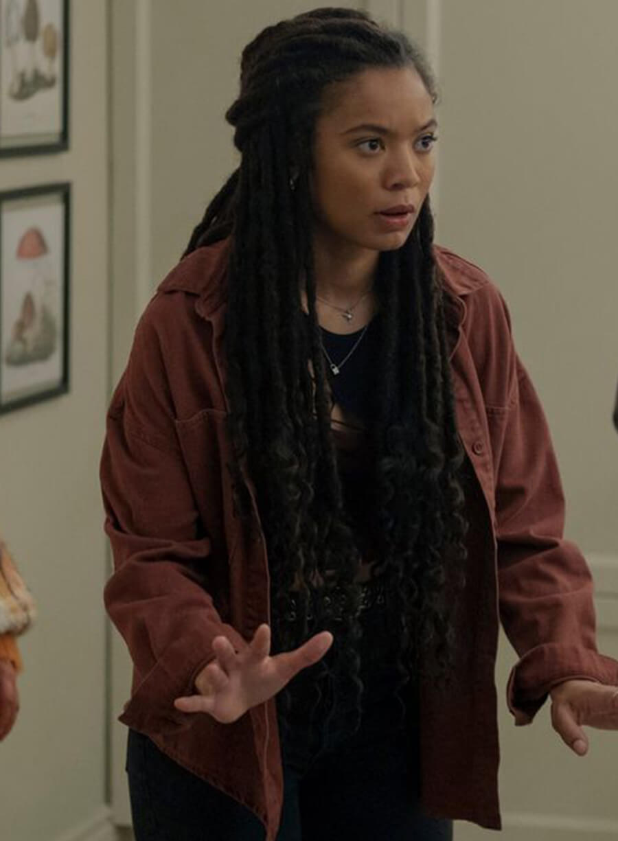 Marie Moreau Gen V S01 Brown Jacket