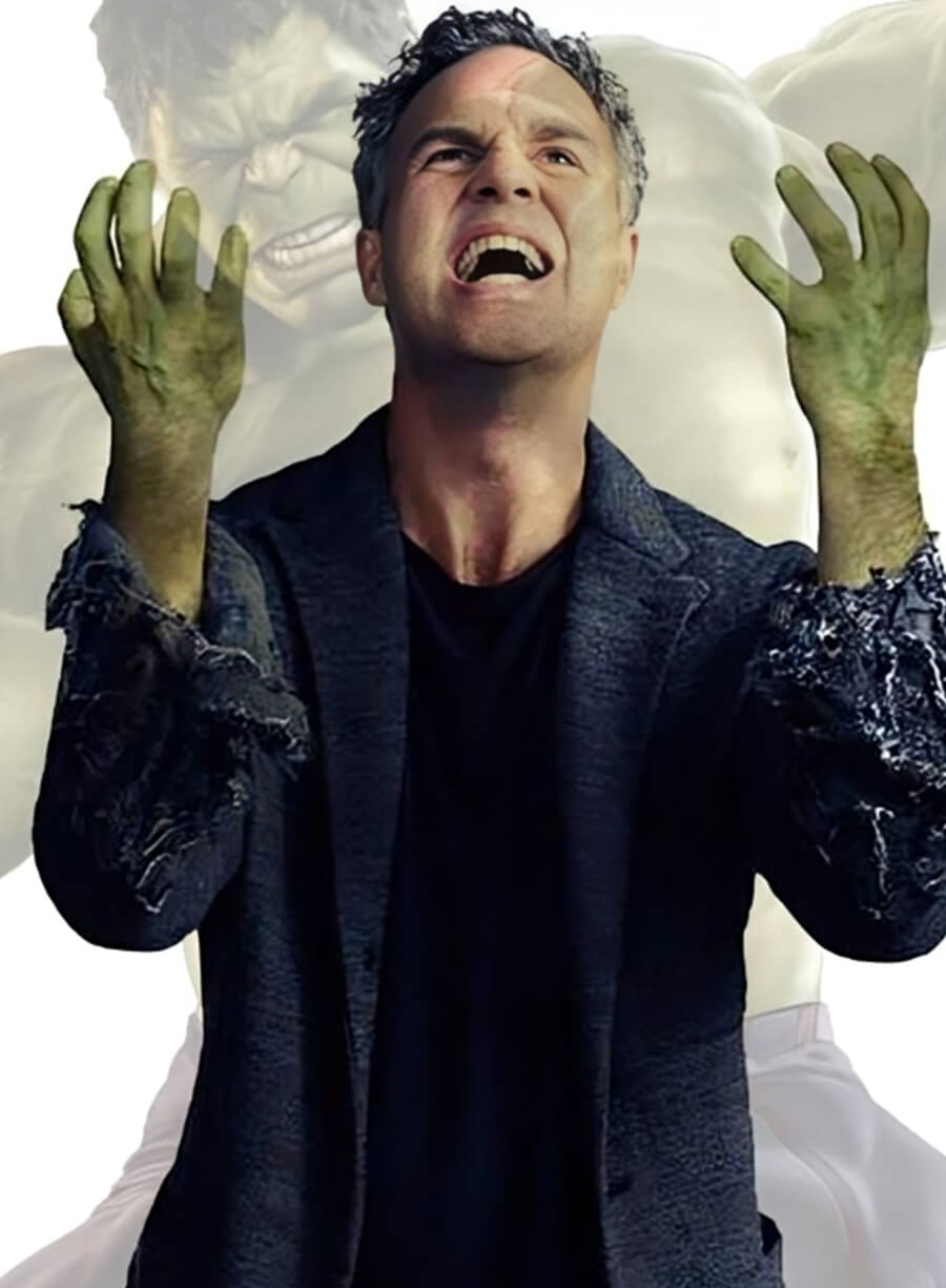 Mark Ruffalo Avengers: Infinity War Black Coat