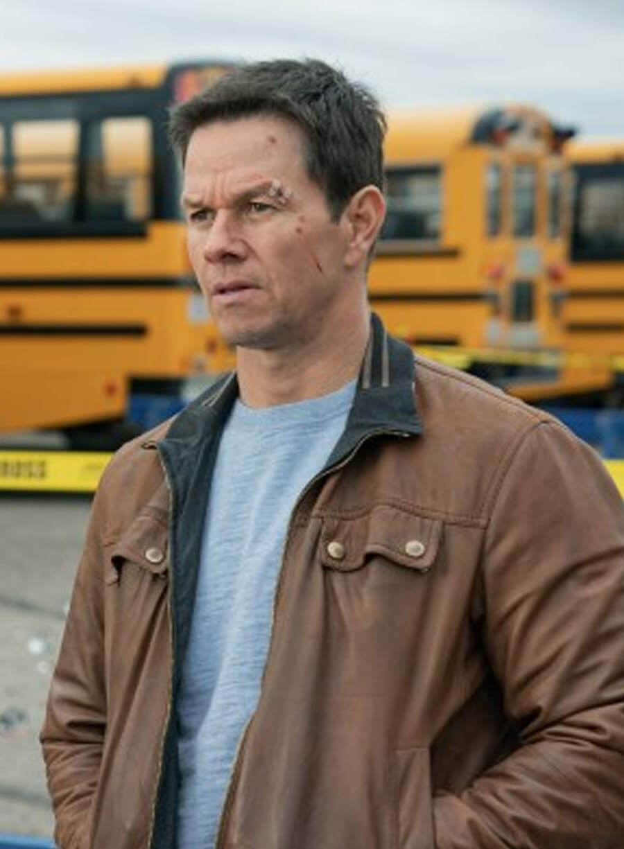 Mark Wahlberg Spenser Confidential Leather Jacket