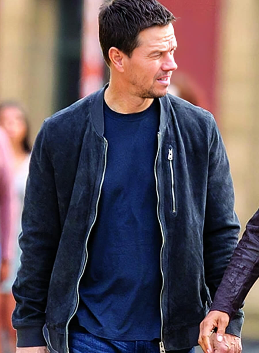 Mark Wahlberg The Union Black Leather Jacket