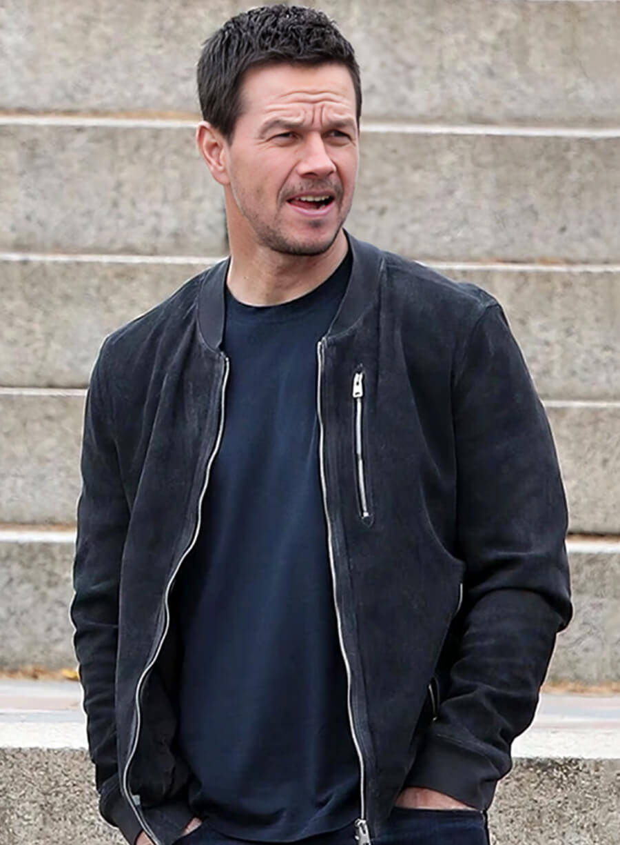 Mark Wahlberg The Union Black Leather Jacket