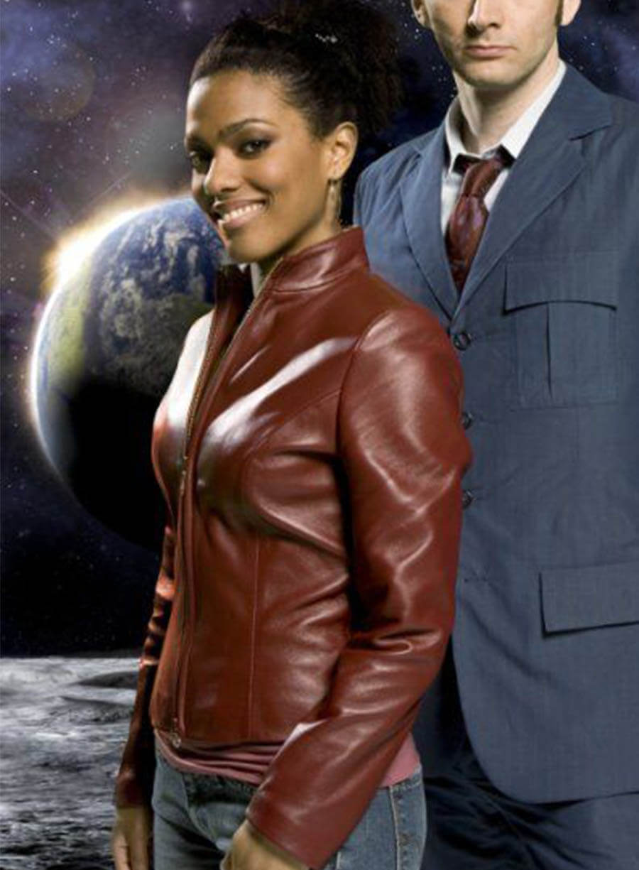 Martha Jones Doctor Who Leather jacket