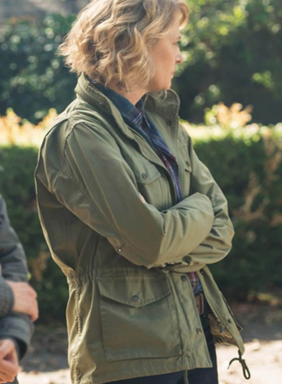 Mary Winchester Supernatural S12 green Jacket