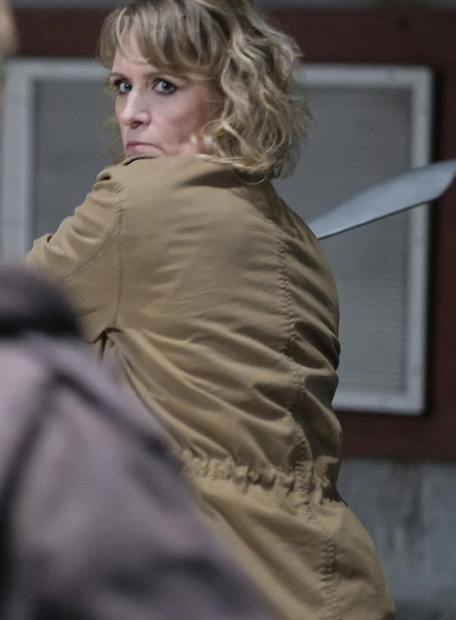 Mary Winchester Supernatural S12 Brown Jacket