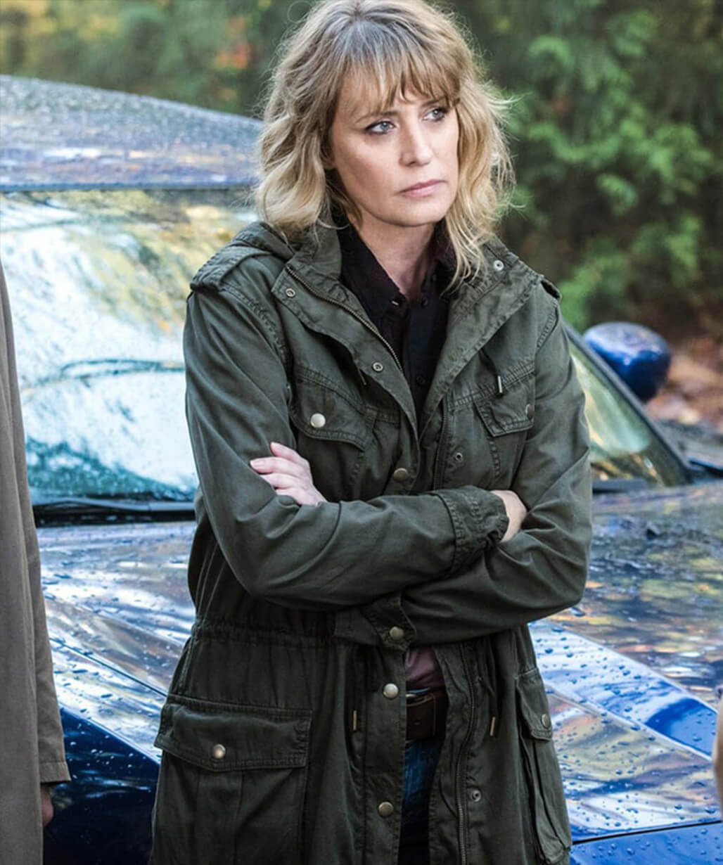 Mary Winchester Supernatural S12 Green Cotton Jacket