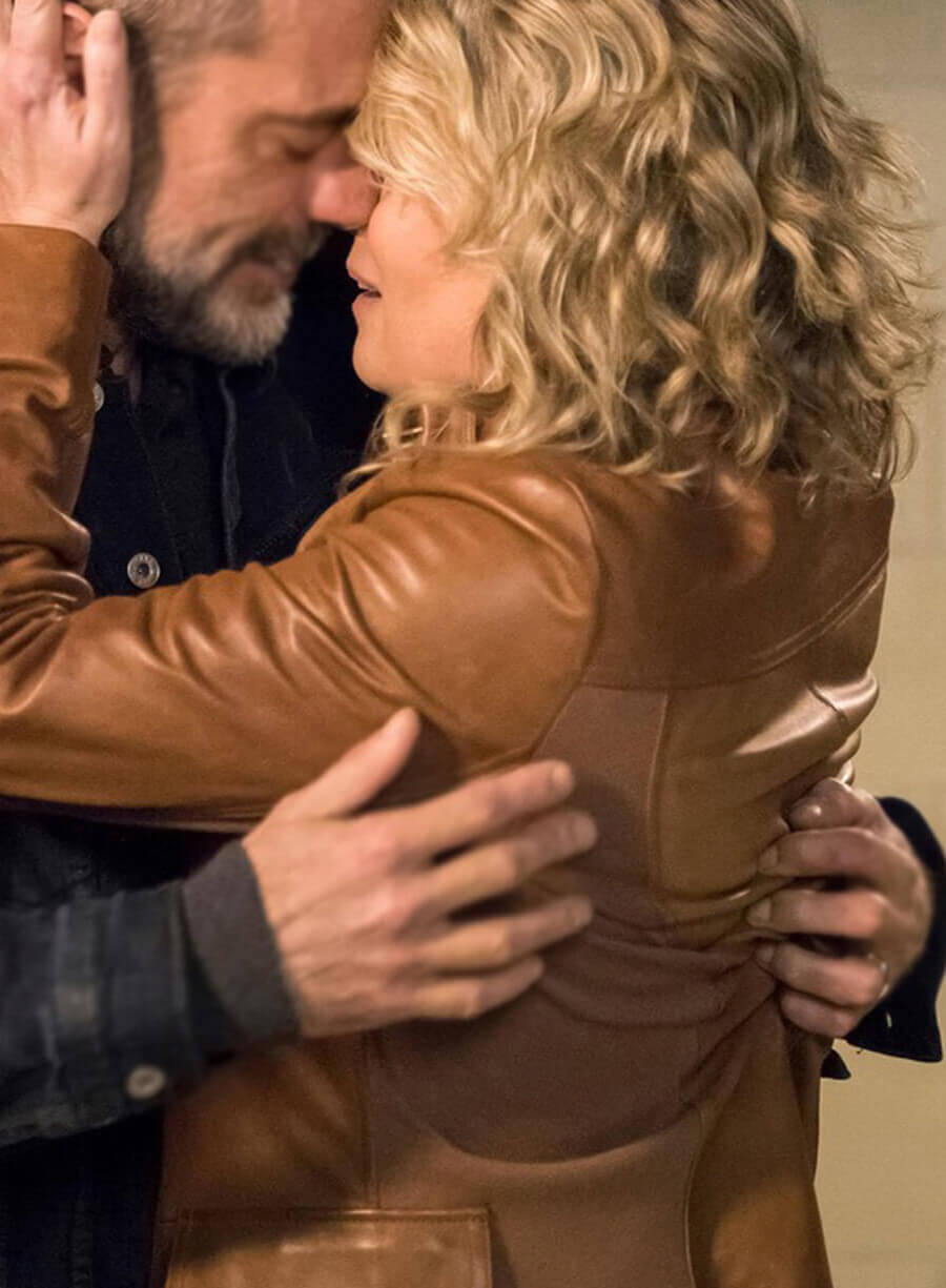 Mary Winchester Supernatural S14 Brown Leather Jacket