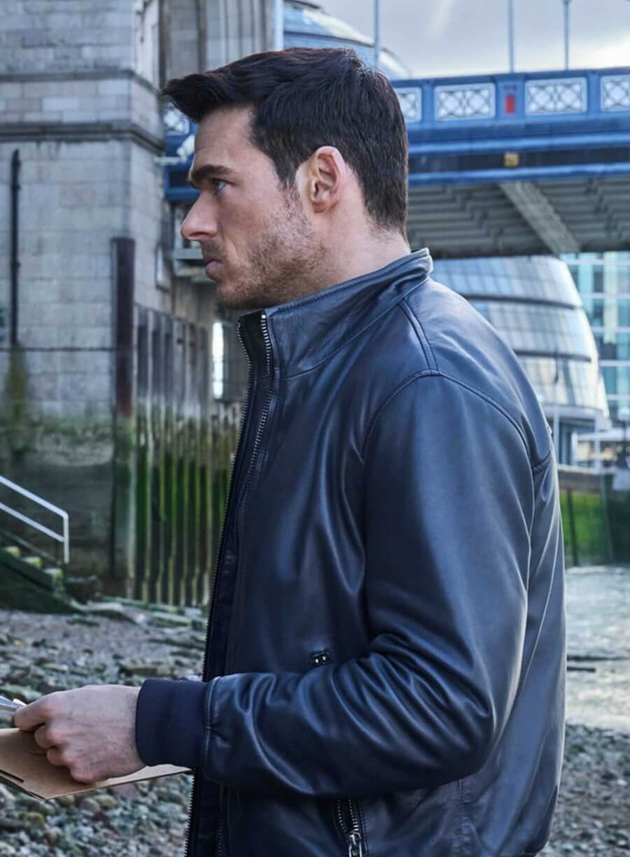 Mason Kane Citadel Black Leather Jacket