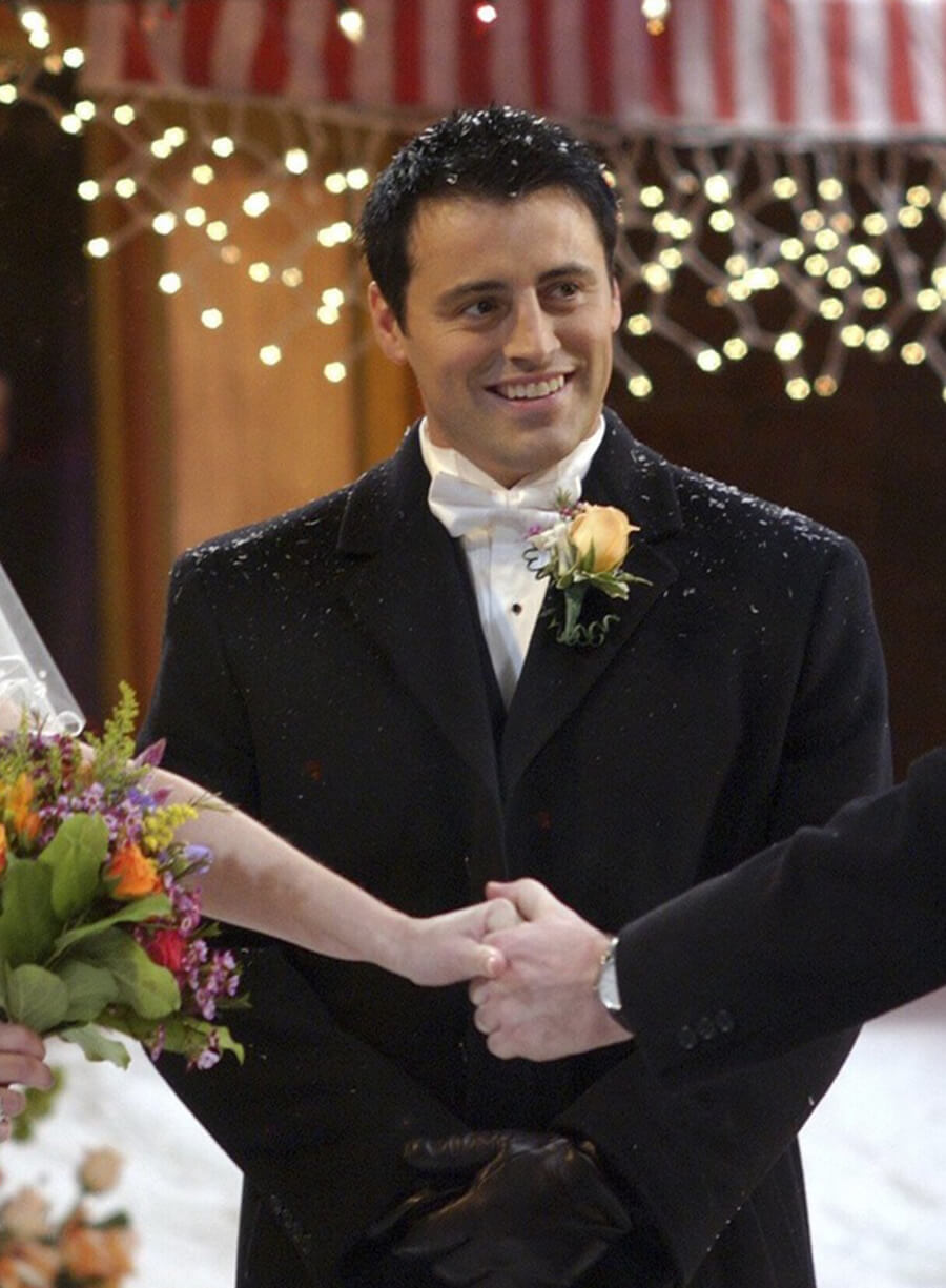 Matt LeBlanc Friends Black Coat