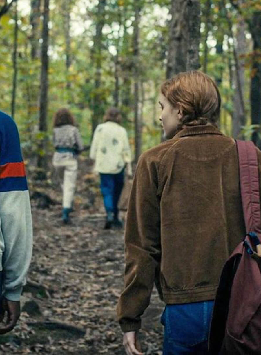 Max Mayfield Stranger Things Brown Corduroy Jacket