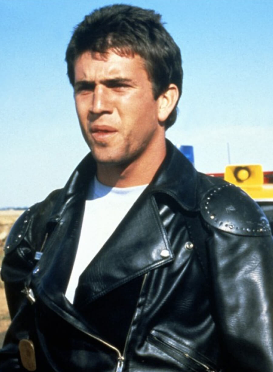 Max Rockatansky Mad Max Black Leather Jacket