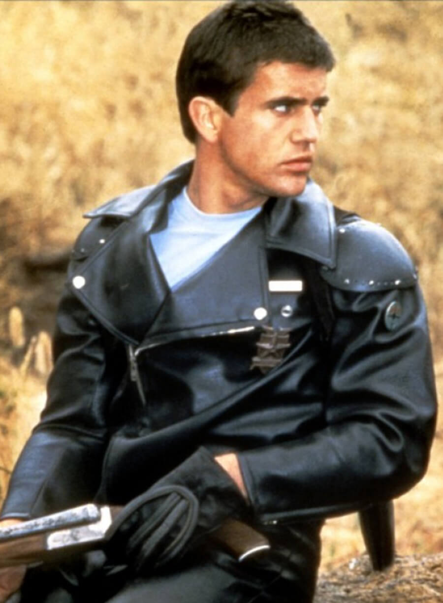 Max Rockatansky Mad Max Black Leather Jacket