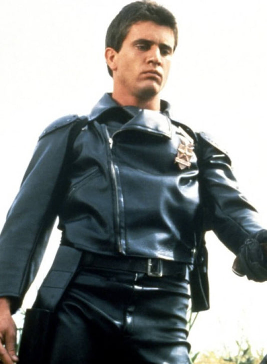 Max Rockatansky Mad Max Black Leather Jacket