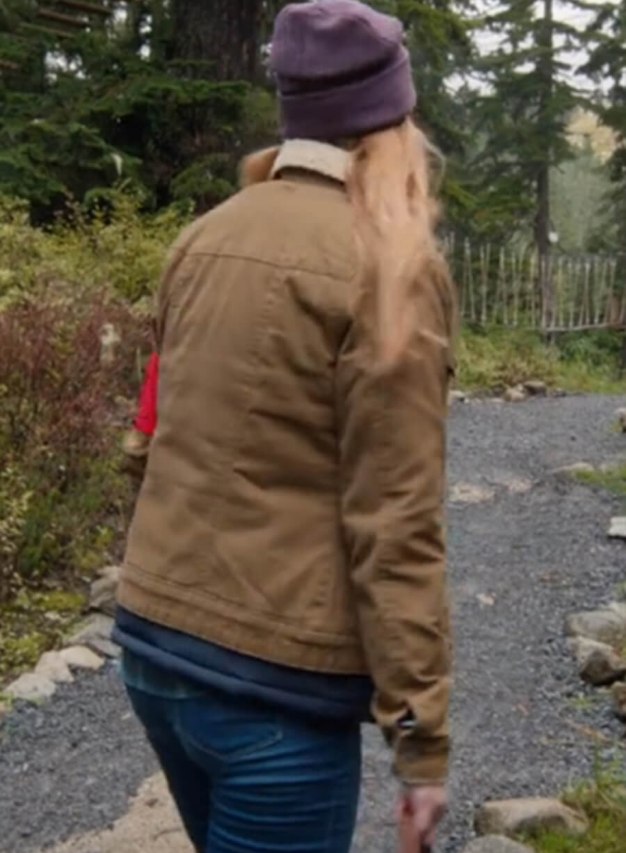 Melinda Monroe Virgin River Brown Cotton Jacket