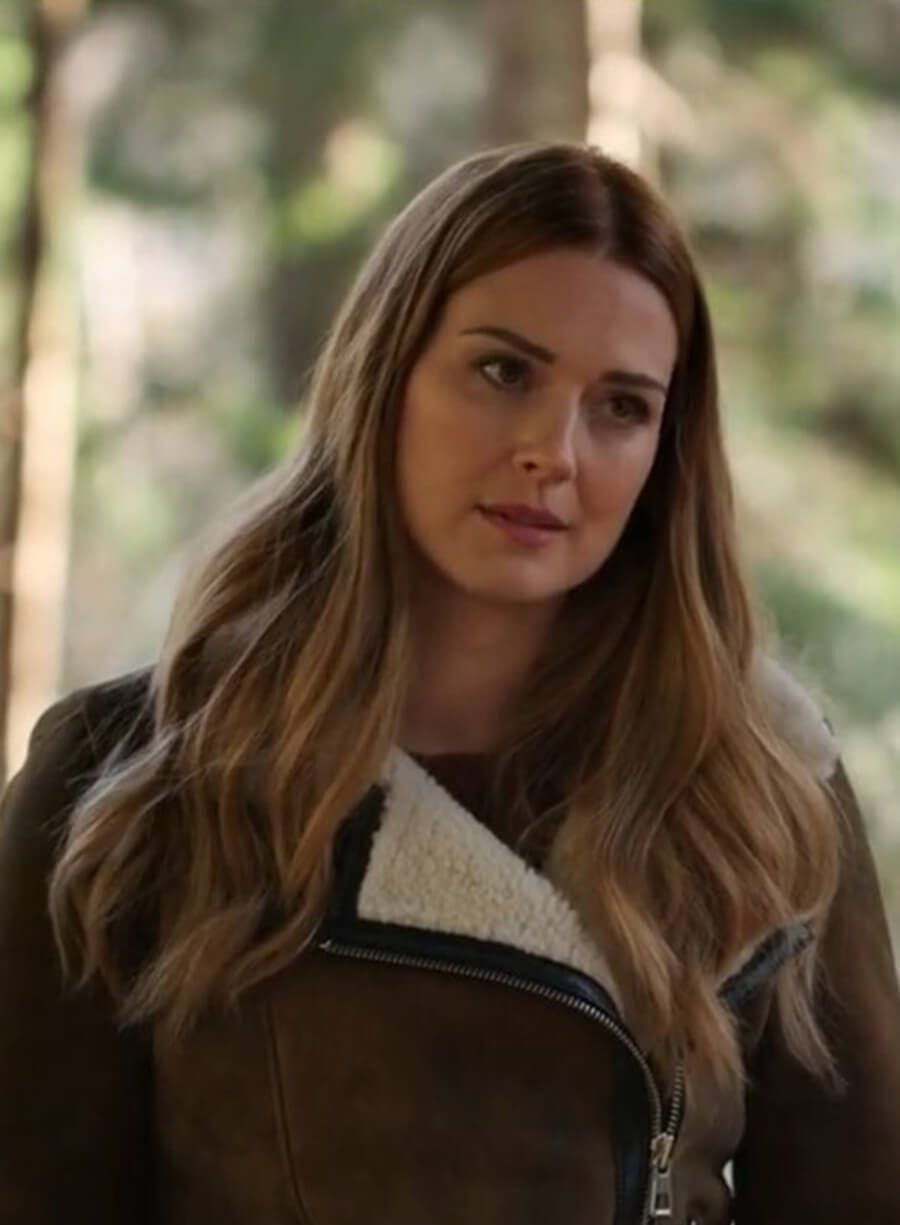 Melinda Monroe Virgin River Brown Suede Jacket