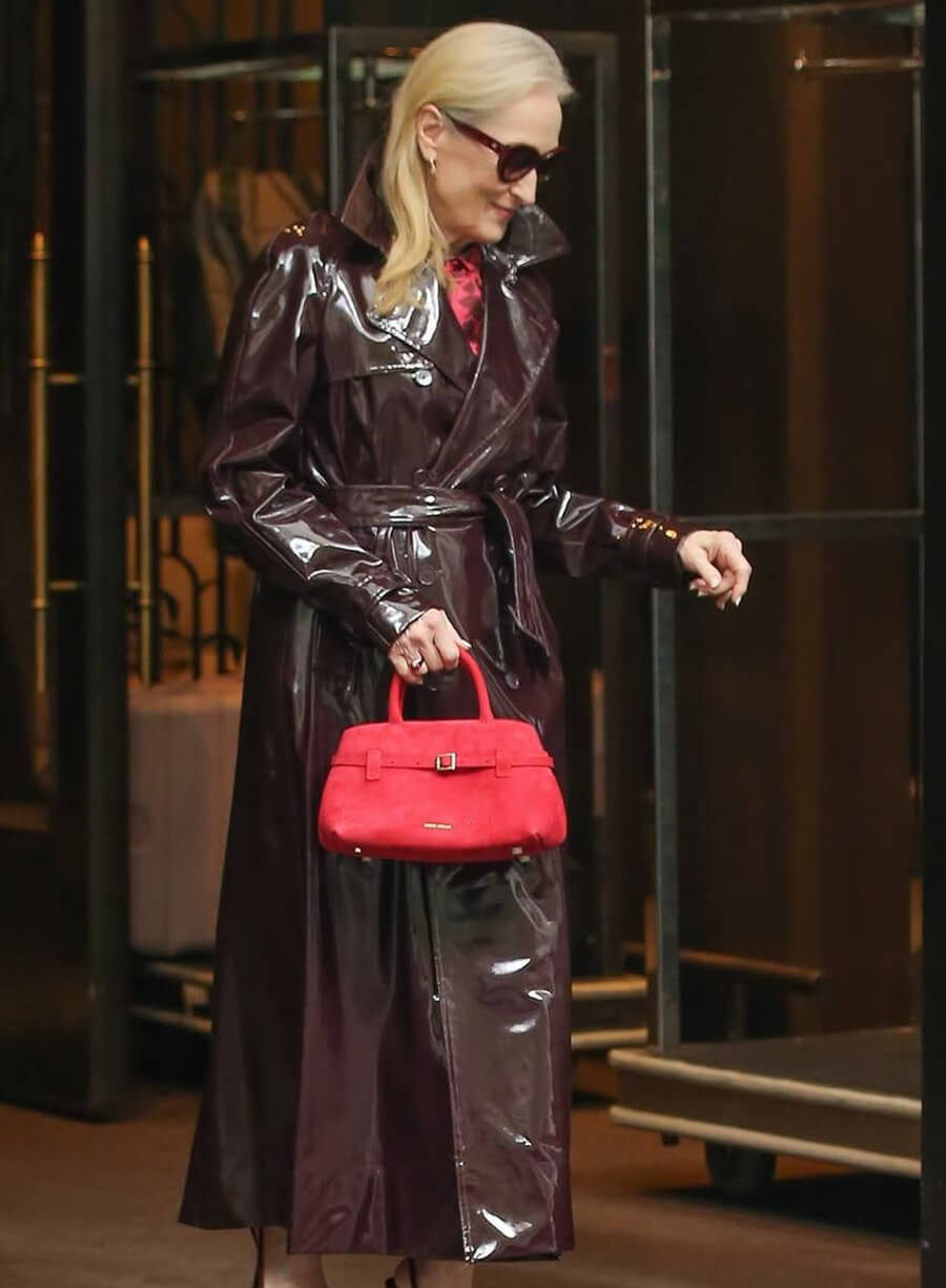 Meryl Streep The Devil Wears Prada 2 Global Press Tour Coat