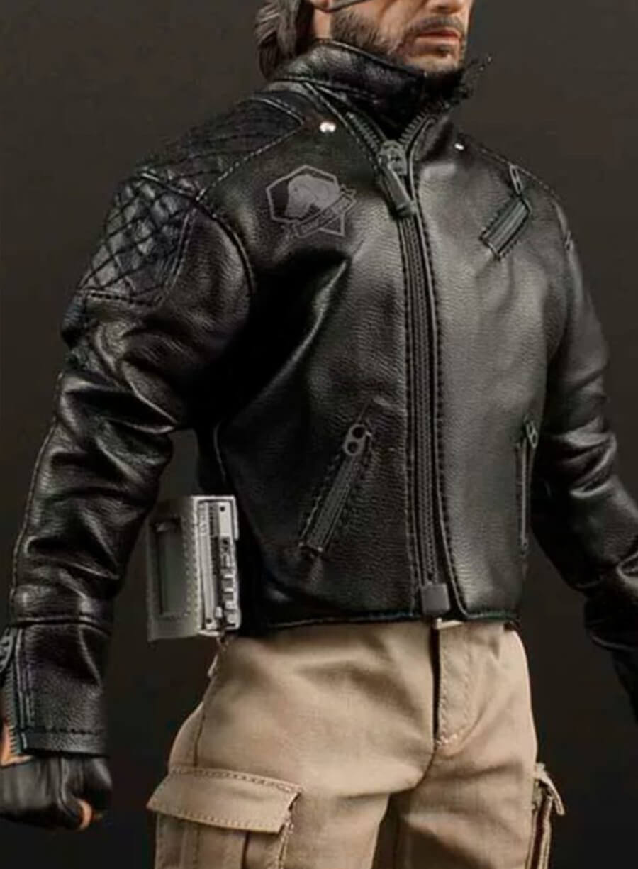 metal gear solid 5 solid snake skin Metal Gear Solid 5 Venom Snake Leather Jacket – LeatherJacketMerchant