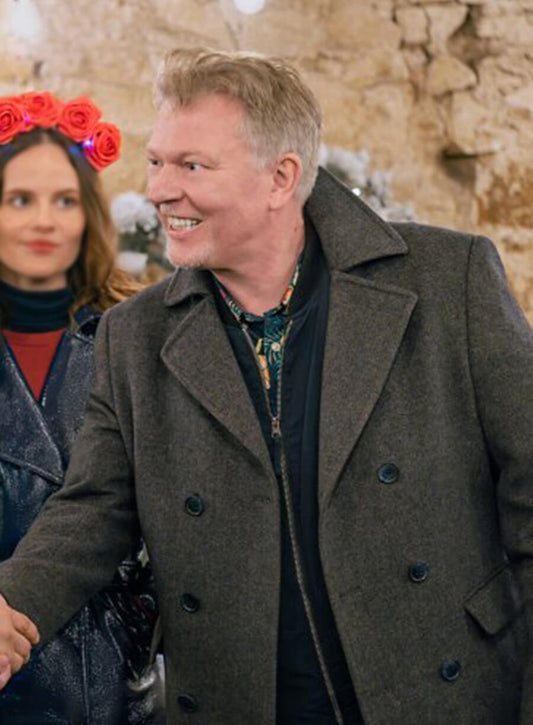 Michael Bright Christmas in Notting Hill Brown Coat