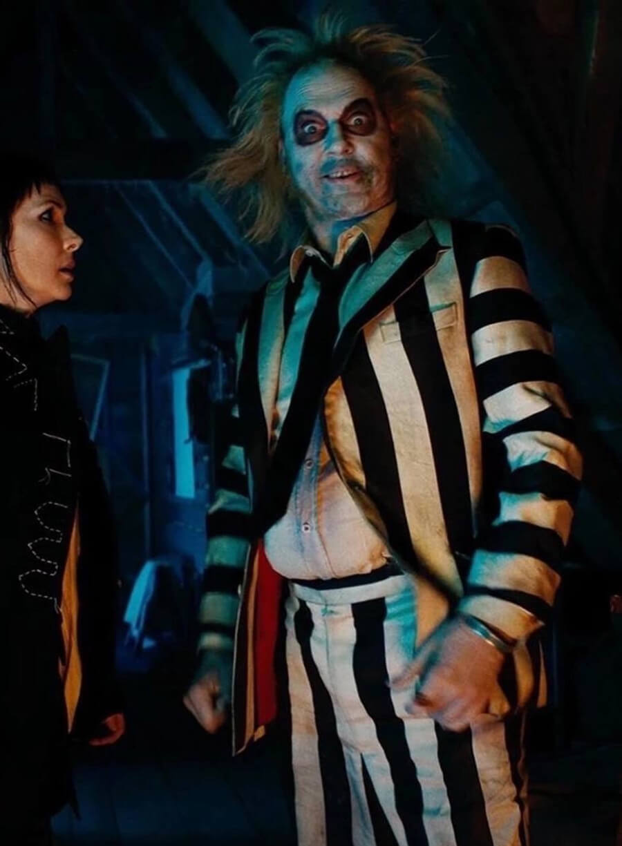 Michael Keaton Beetlejuice Beetlejuice Halloween Costume Suit