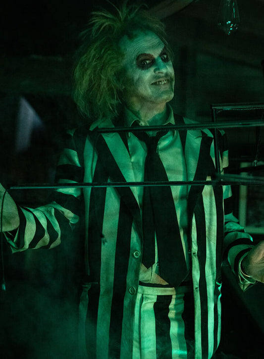 Michael Keaton Beetlejuice Beetlejuice Halloween Costume Suit