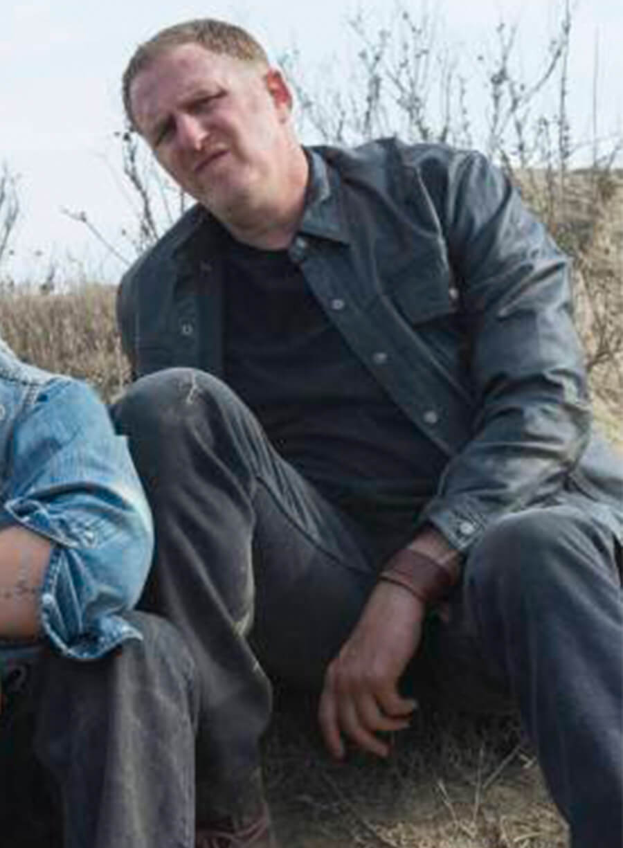 Michael Rapaport Justified Black Leather Jacket