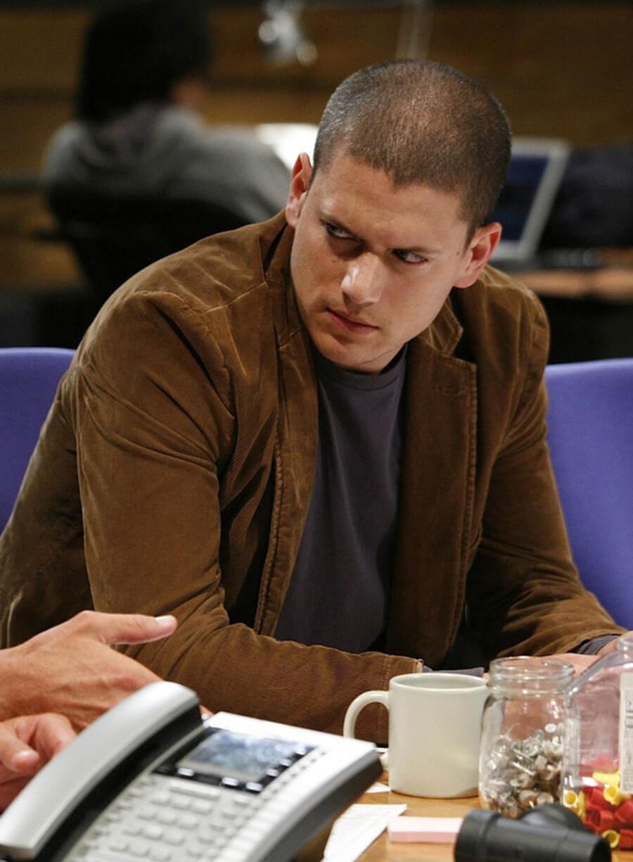 Michael Scofield Prison Break Brown Blazer