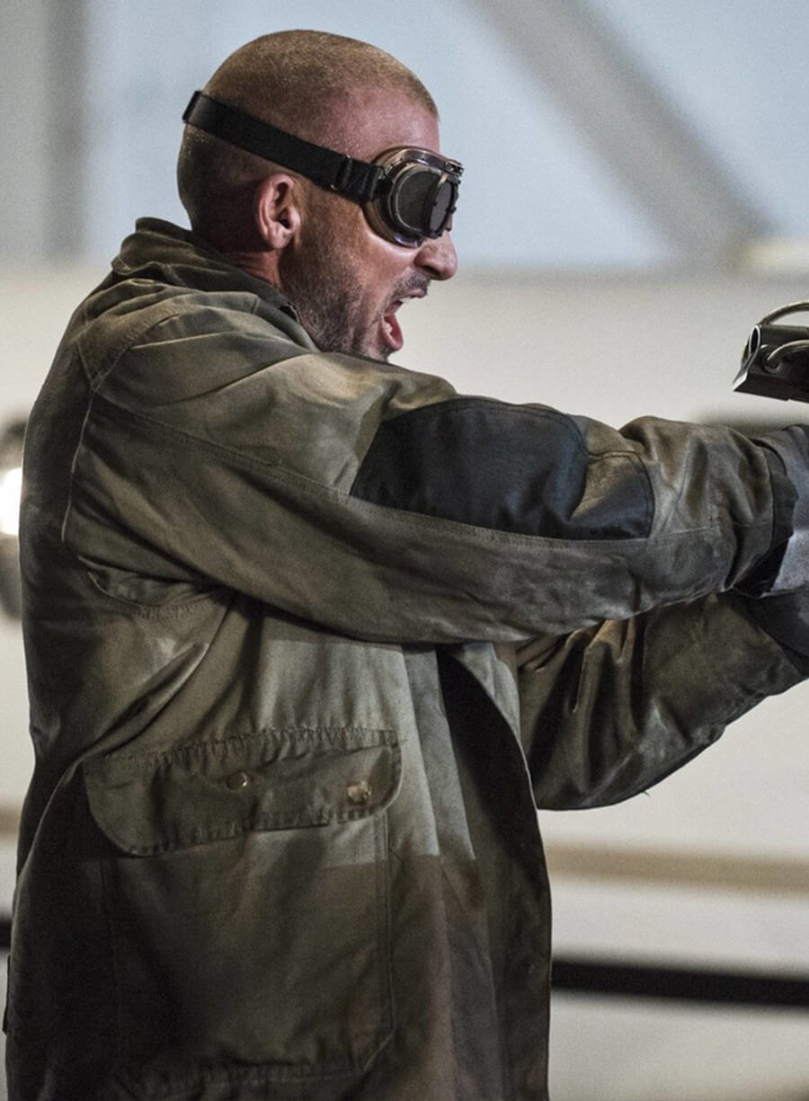 Mick Rory The Flash Grey Jacket