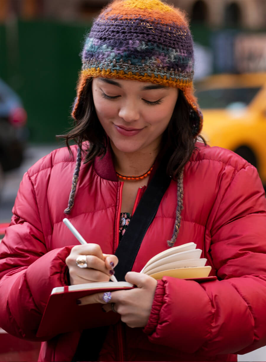 Midori Francis Dash & Lily Red Puffer Christmas Jacket