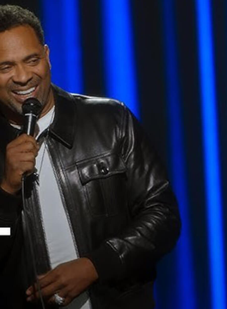 Mike Epps Delusional 2026 Mike Epps Leather Jacket