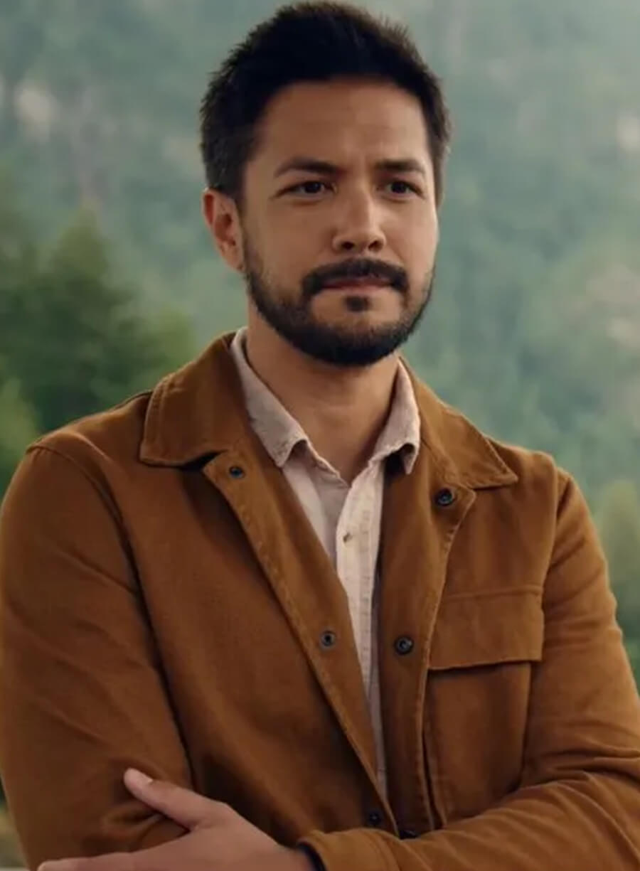 Mike Valenzuela Virgin River S05 Brown Jacket