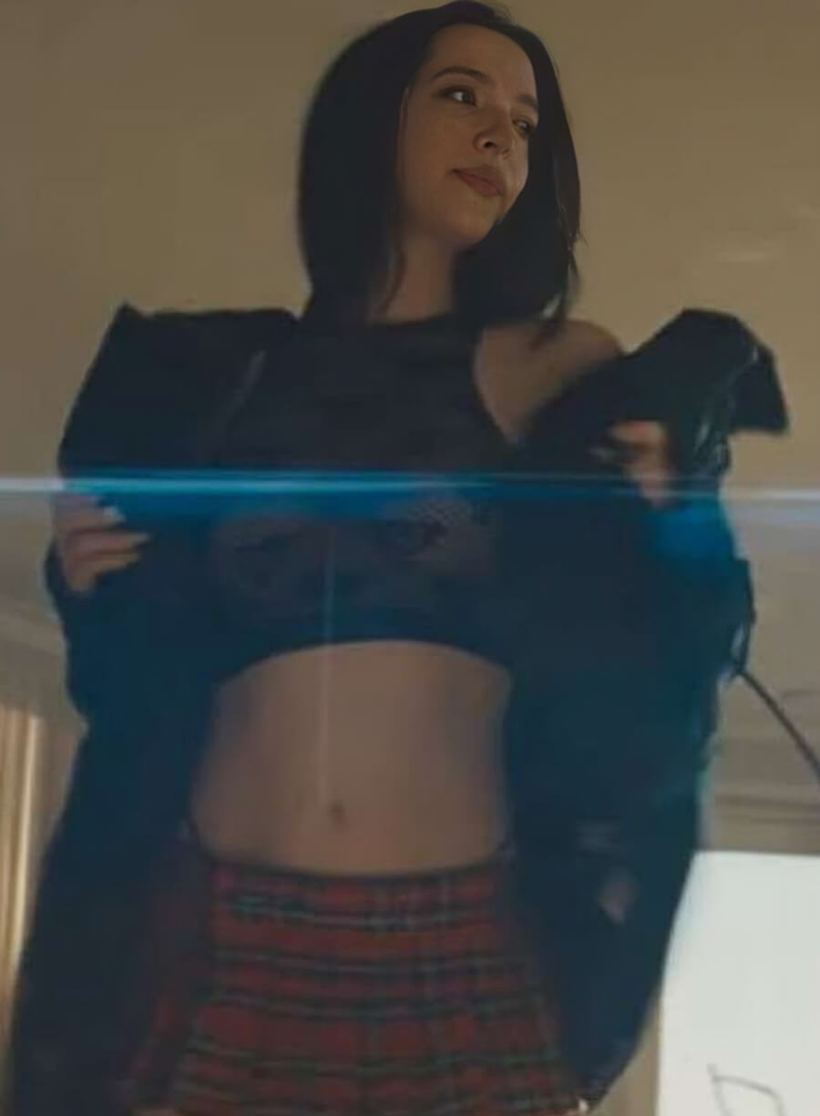 Mikey Madison Black Jacket