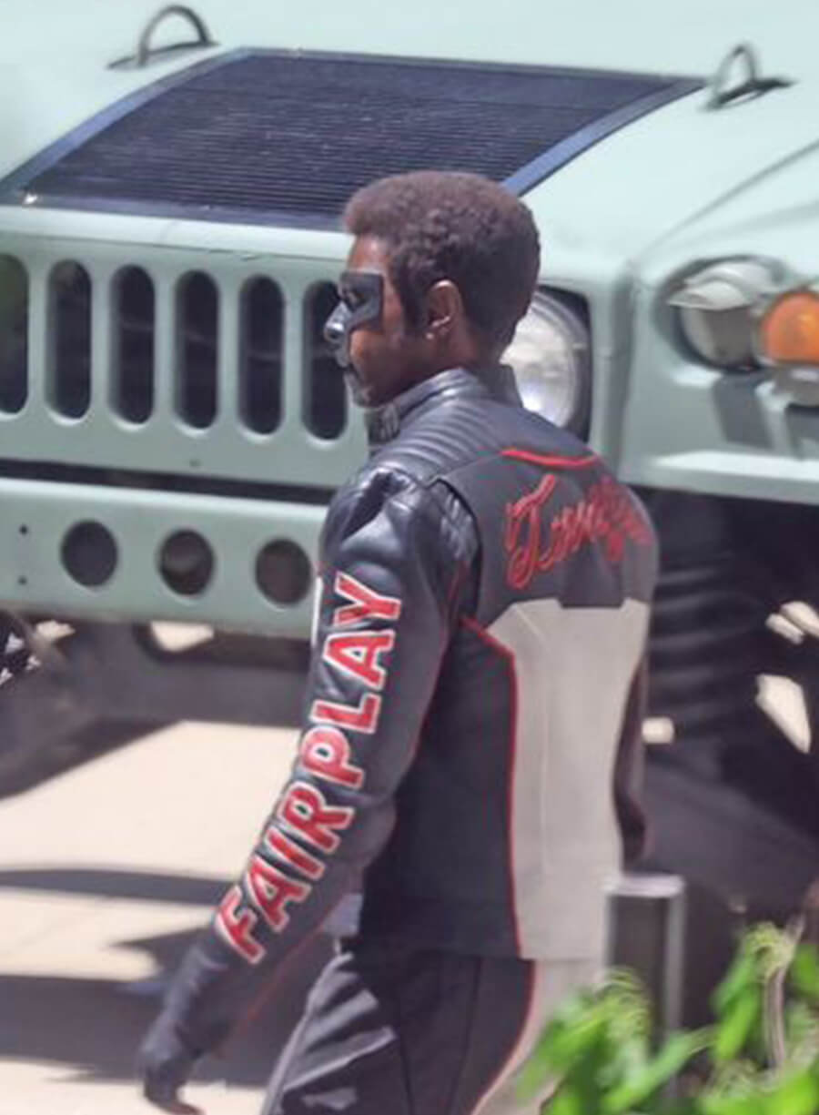 Mister Terrific Superman Leather Jacket