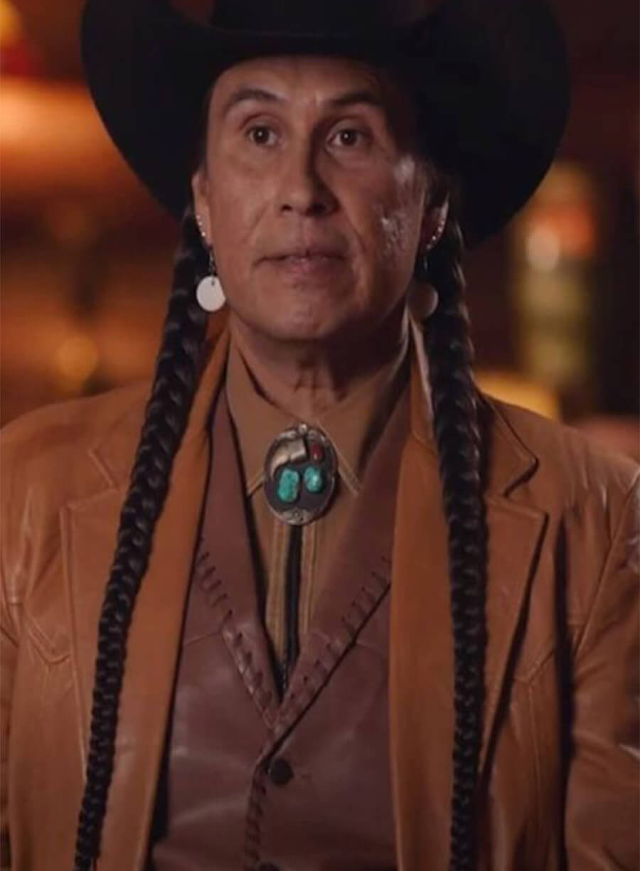 Mo Brings Plenty Brown Coat