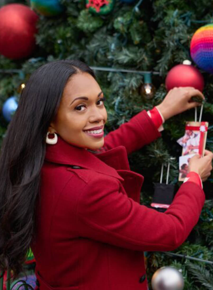 Mona Christmas with a Kiss Maroon Wool Jacket