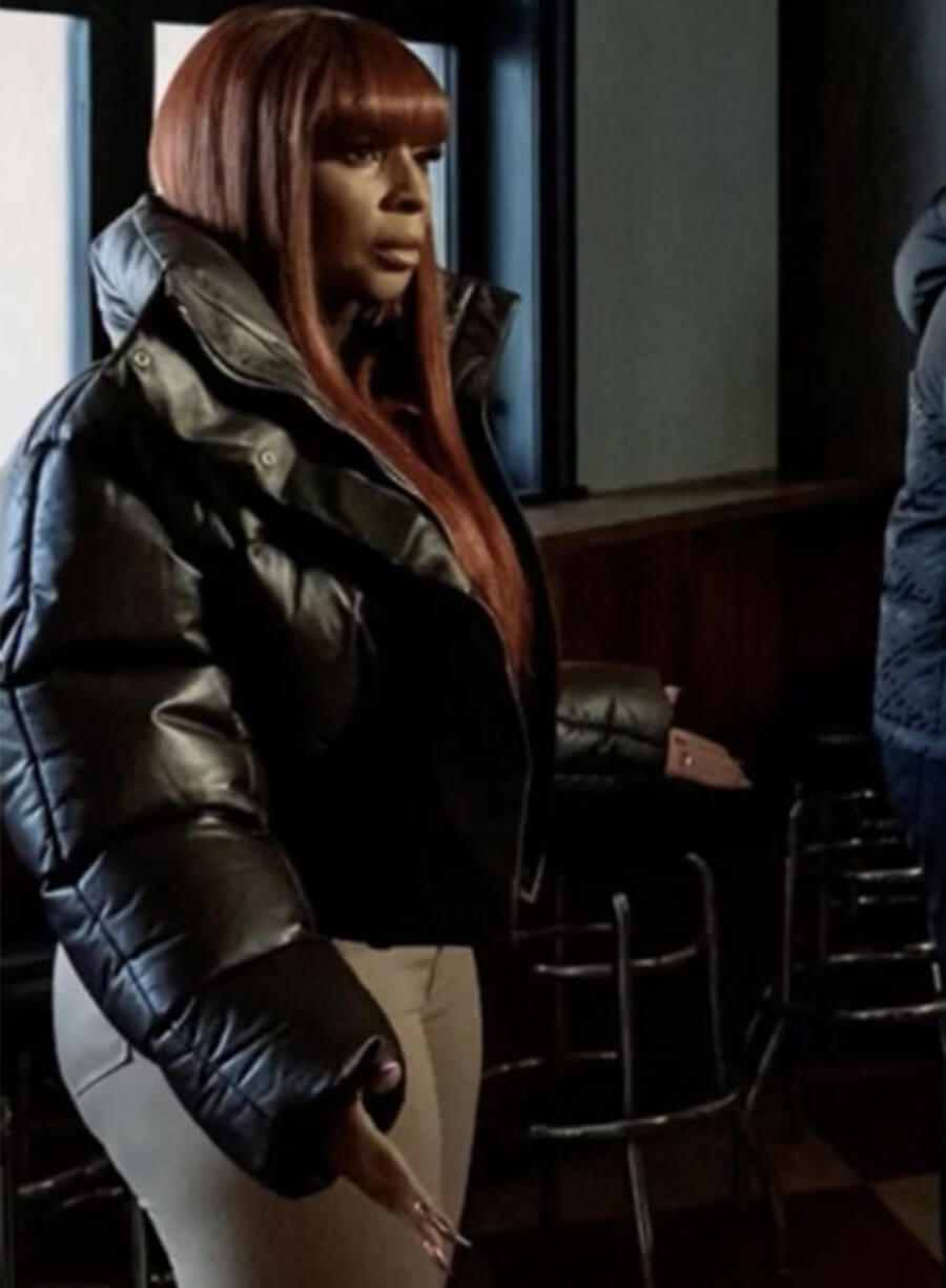 Monet Power Book II Ghost Black Puffer Jacket