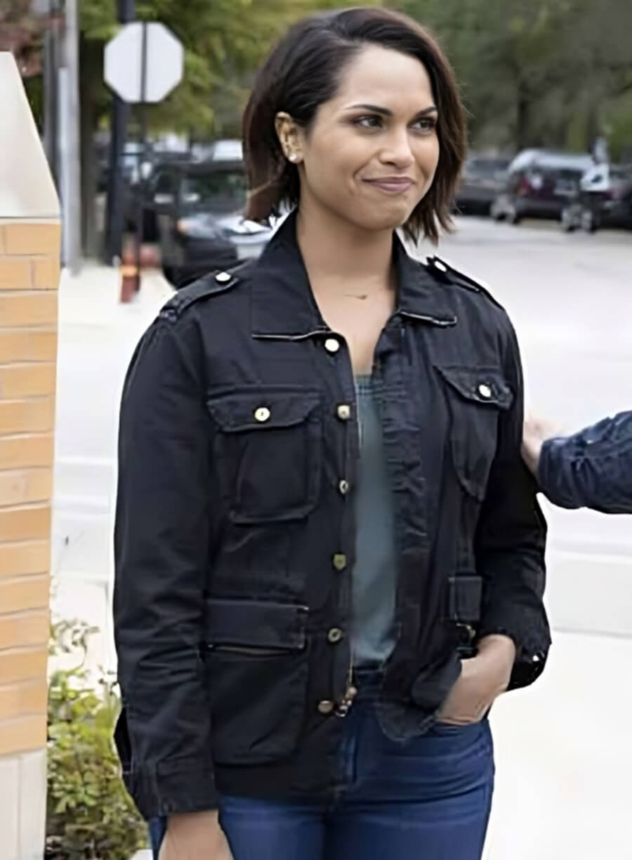 Monica Raymund Chicago Fire Jacket