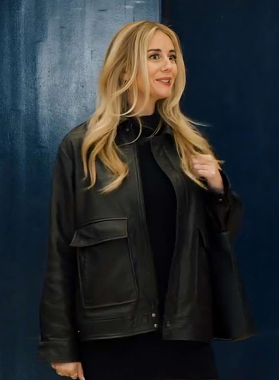 Morgan Nobody Wants This Black Leather Jacket