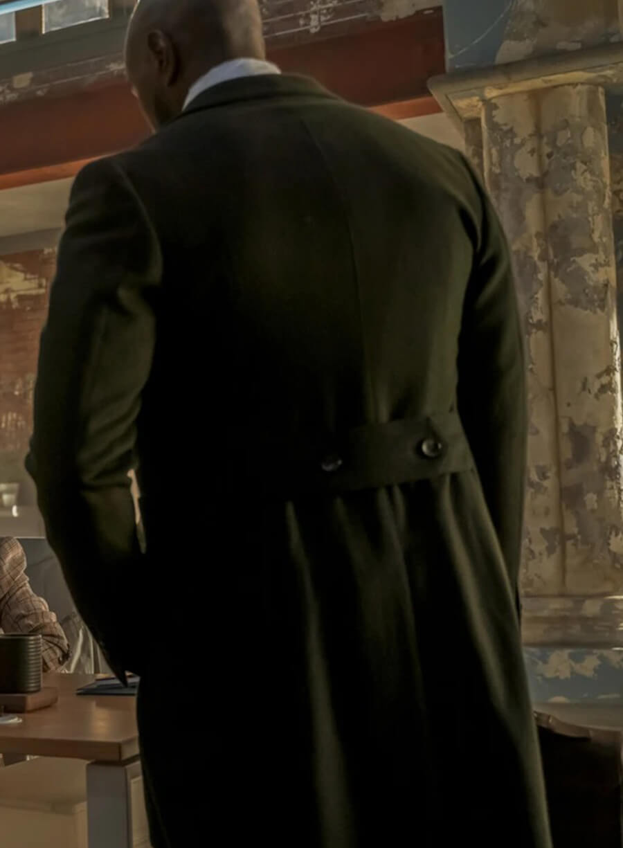 Morris Chestnut Watson 2025 Green Coat