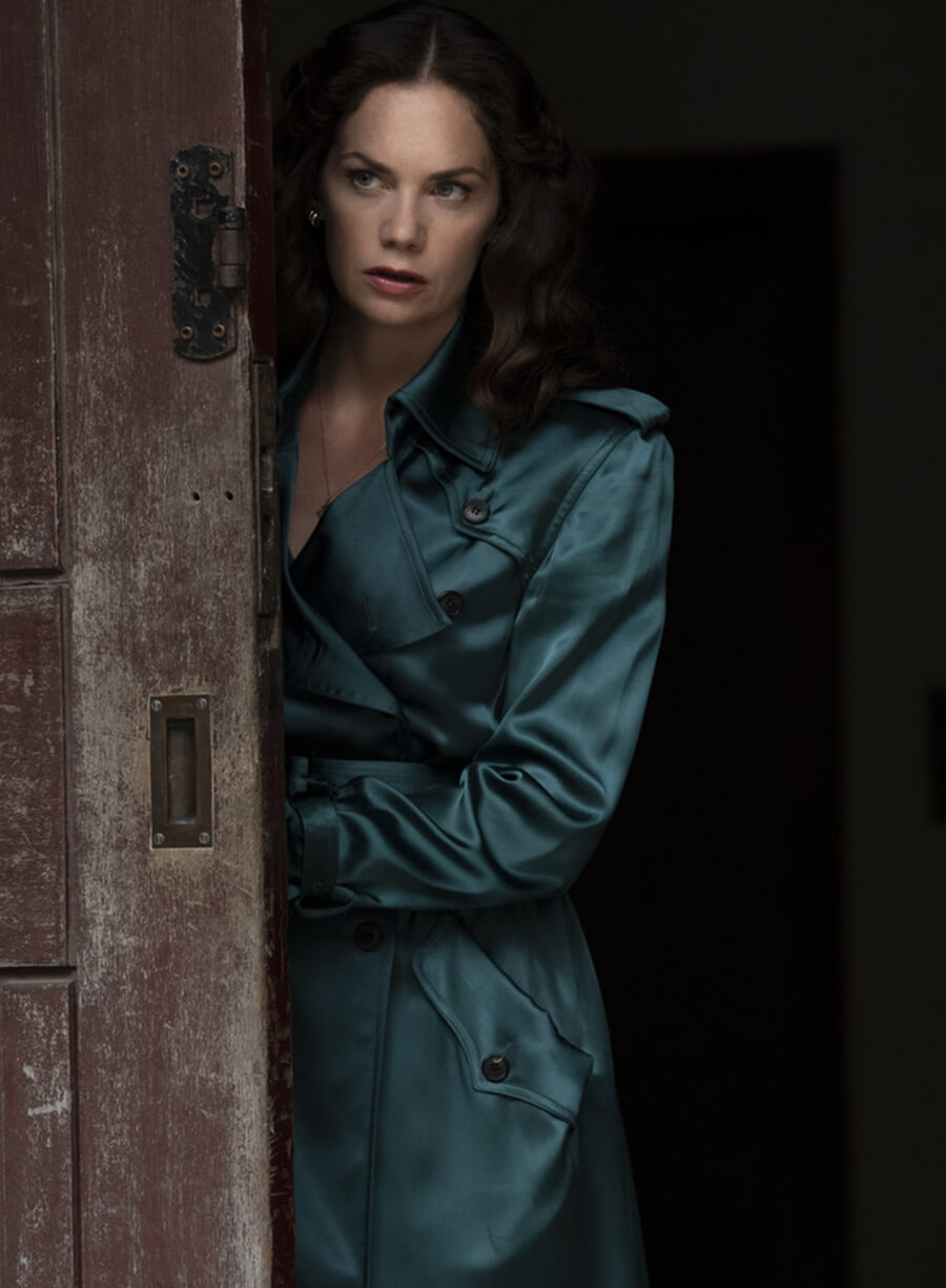 mrs coulter green dress Go behind the scenes of #HisDarkMaterials with #TVFest panel, Creating Mrs Coulter featuring Ruth Wilson, creature FX supervisor Brian Fisher, series VFX supervisor Russell Dodgson and costume designer @CarolineCostume! Book now