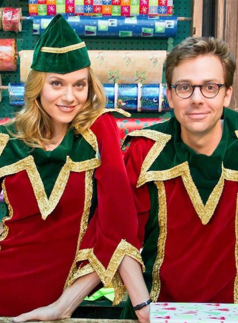 Naughty or Nice Christmas Outfit LeatherJacketMerchant