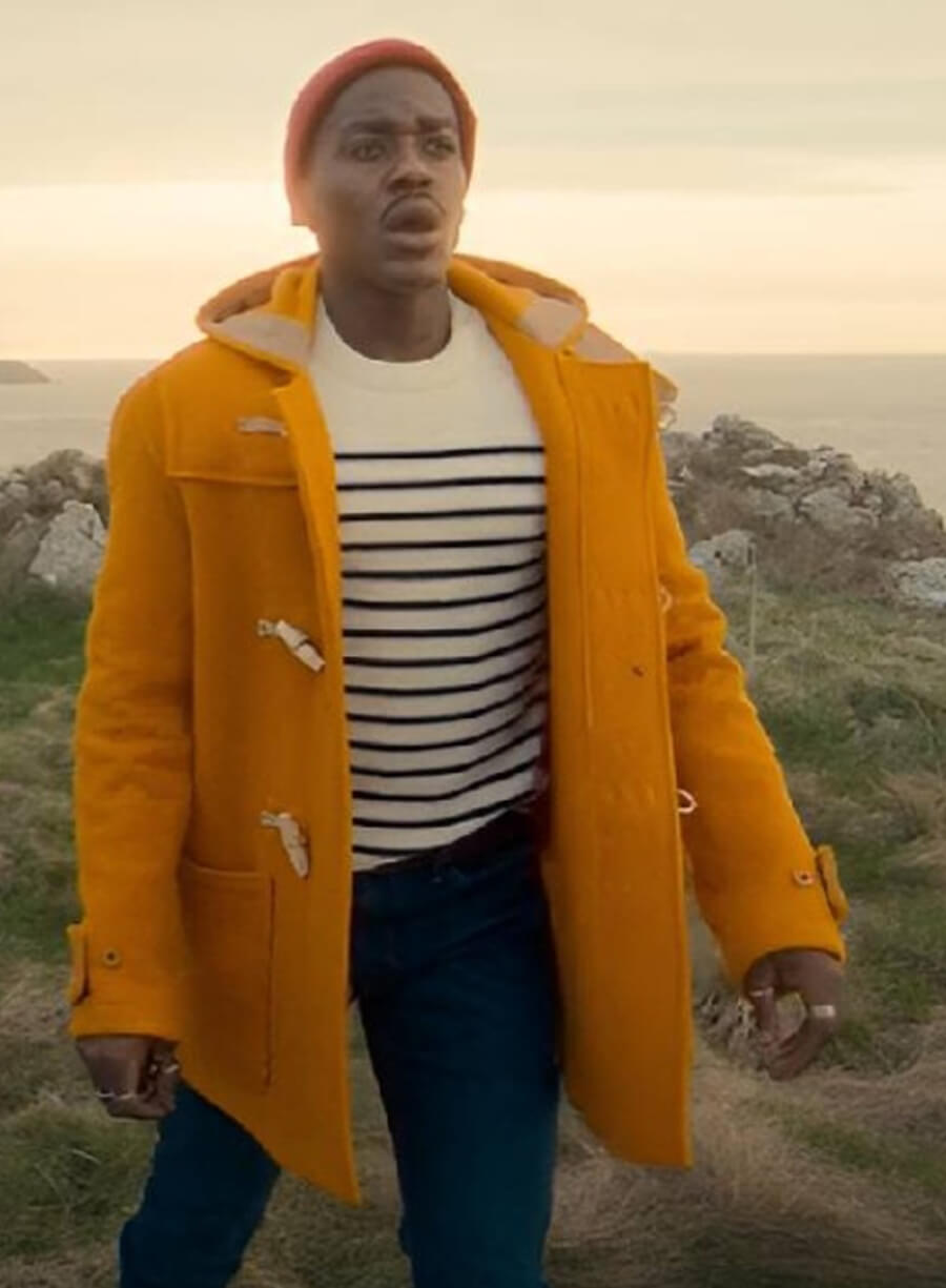 Ncuti Gatwa Doctor Who Duffle Coat